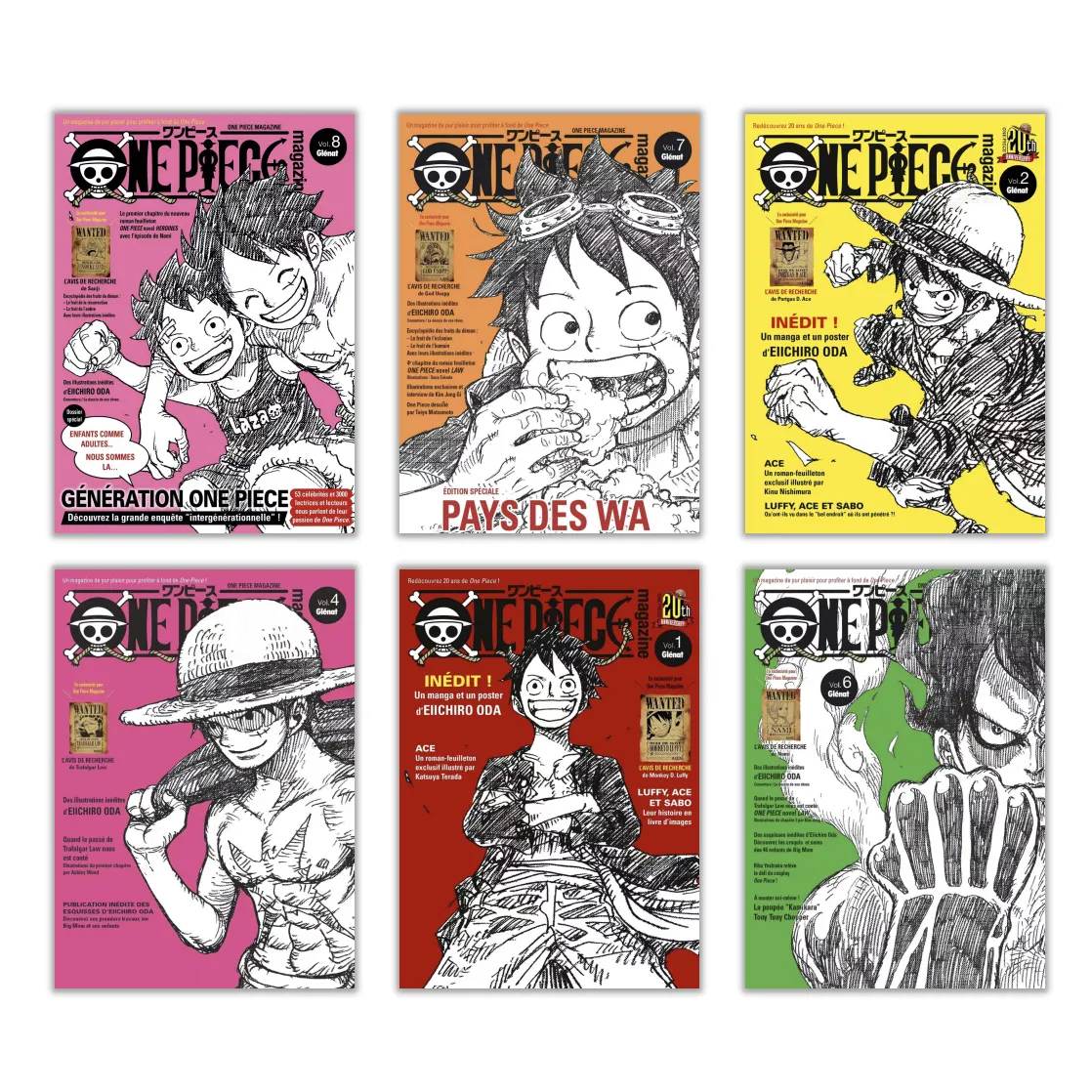 Official Merchandise Anime - Official One Piece Manga Magazine Cover