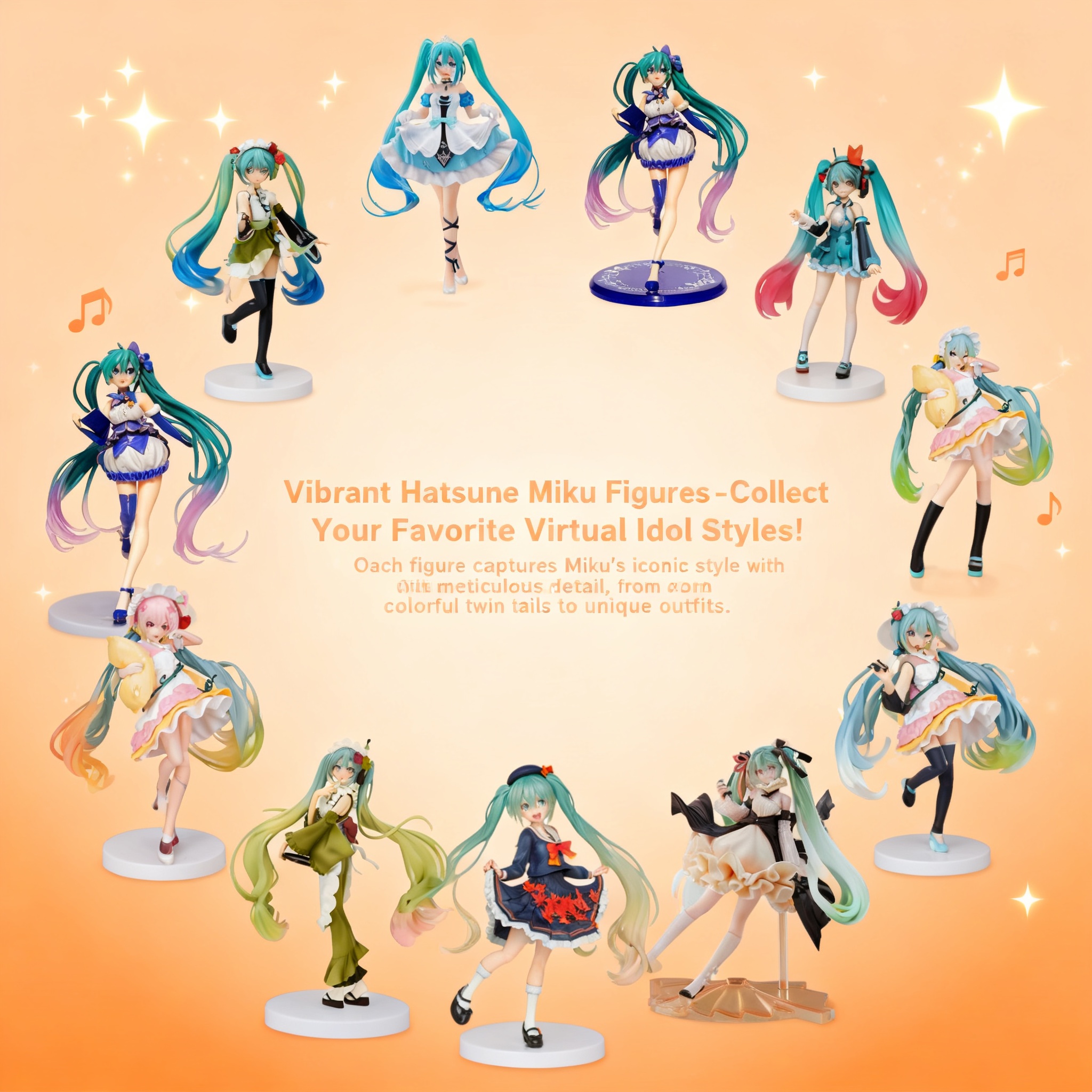 Anime Fan Merchandise - Wholesale Drop Shipping Hatsune Miku Anime