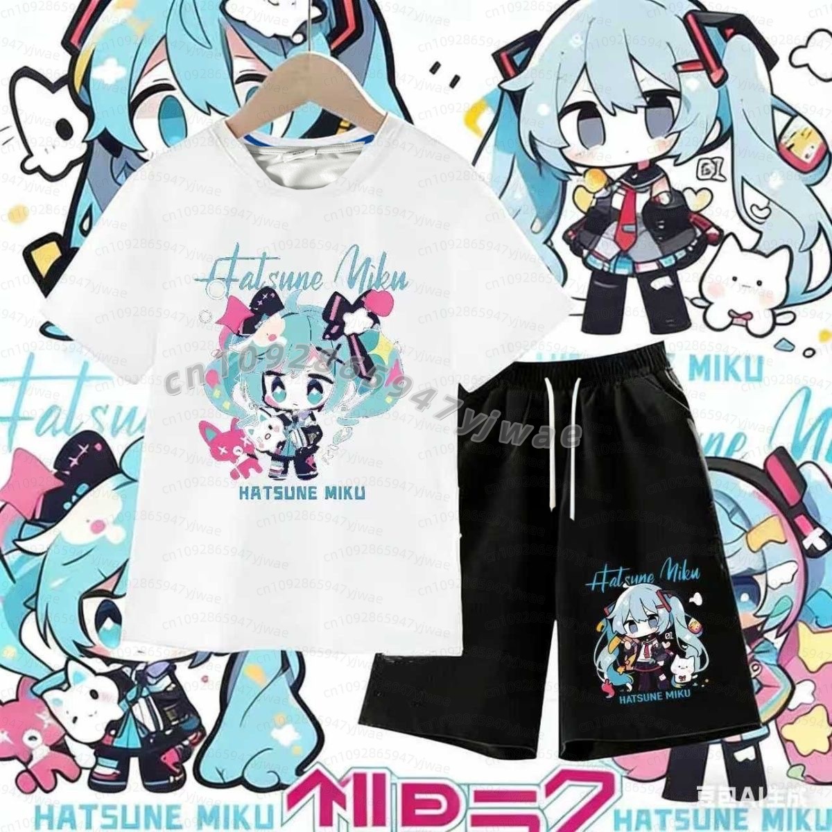 Free Anime Merchandise - Japanese Anime Hatsune Miku Men's t-shirts