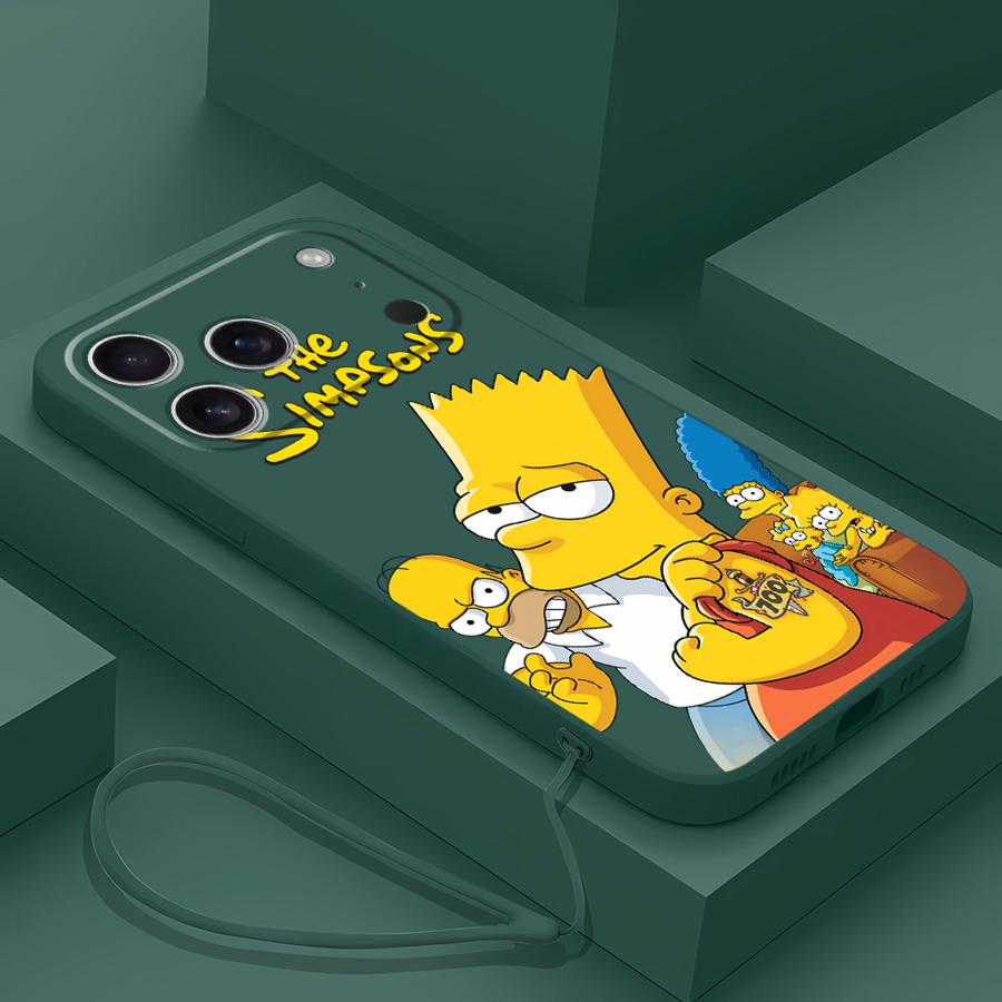 Red Bart Simpson Phone Cover C - Lanyard Anime Logo のレビューと価格
