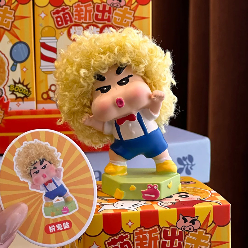 Newbie Attack Afro Crayon Shin - Anime Merchandise For Men のレビューと価格