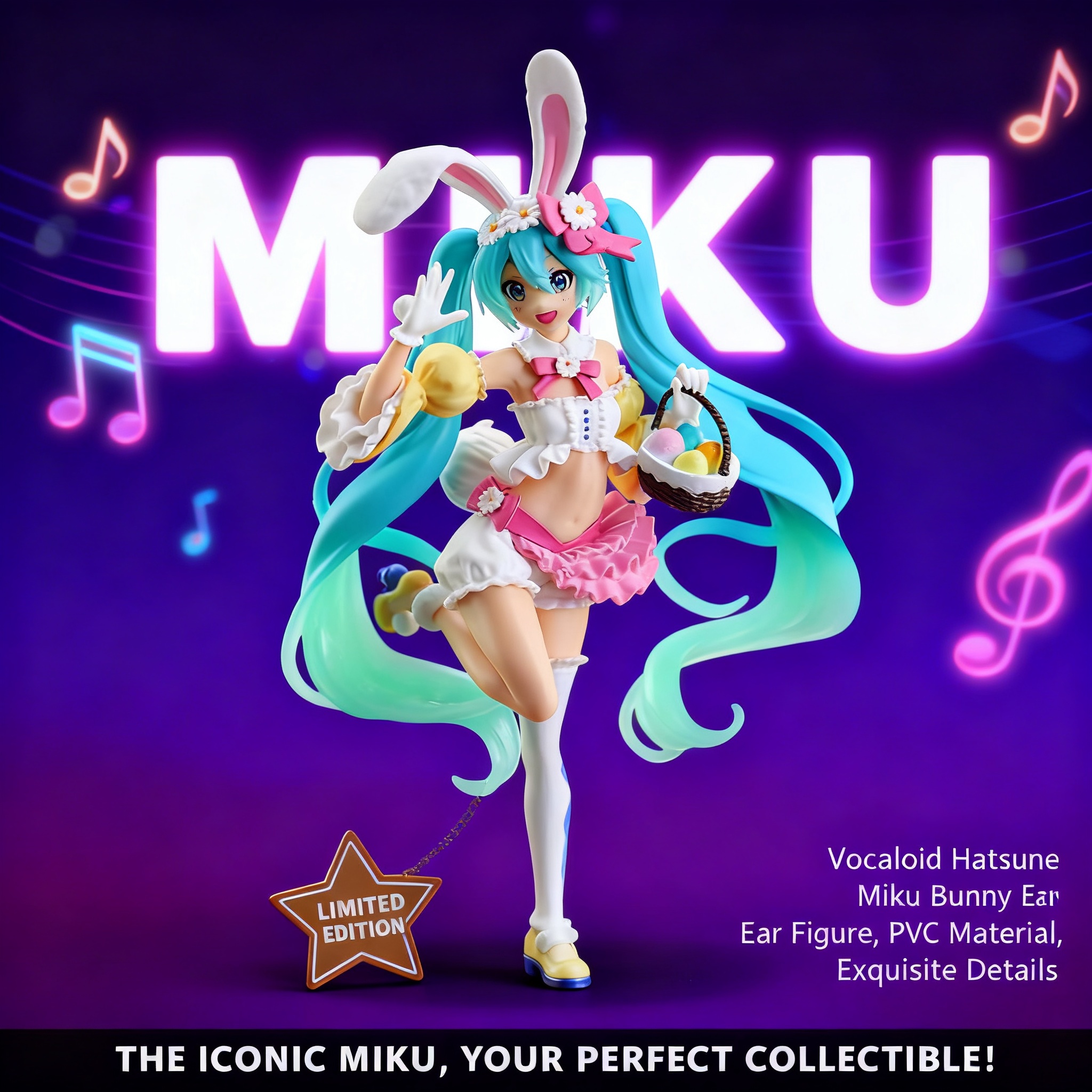 Hatsune Miku Figure Anime Doll - Anime Cosplay Merchandise のレビューと価格