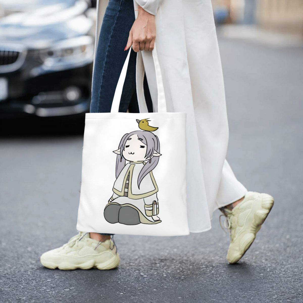 Frieren Beyond Journey's End A - Anime Tote Bag のレビューと価格