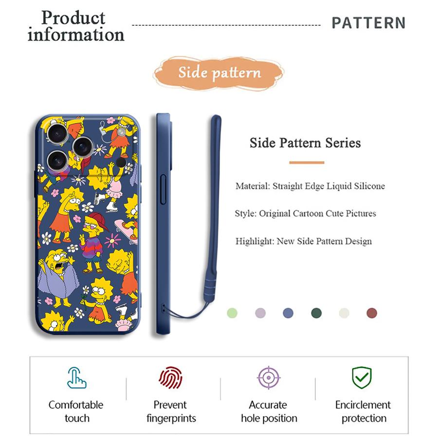 The Simpsons Lisa Case for App - Lanyard Anime Logo のレビューと価格