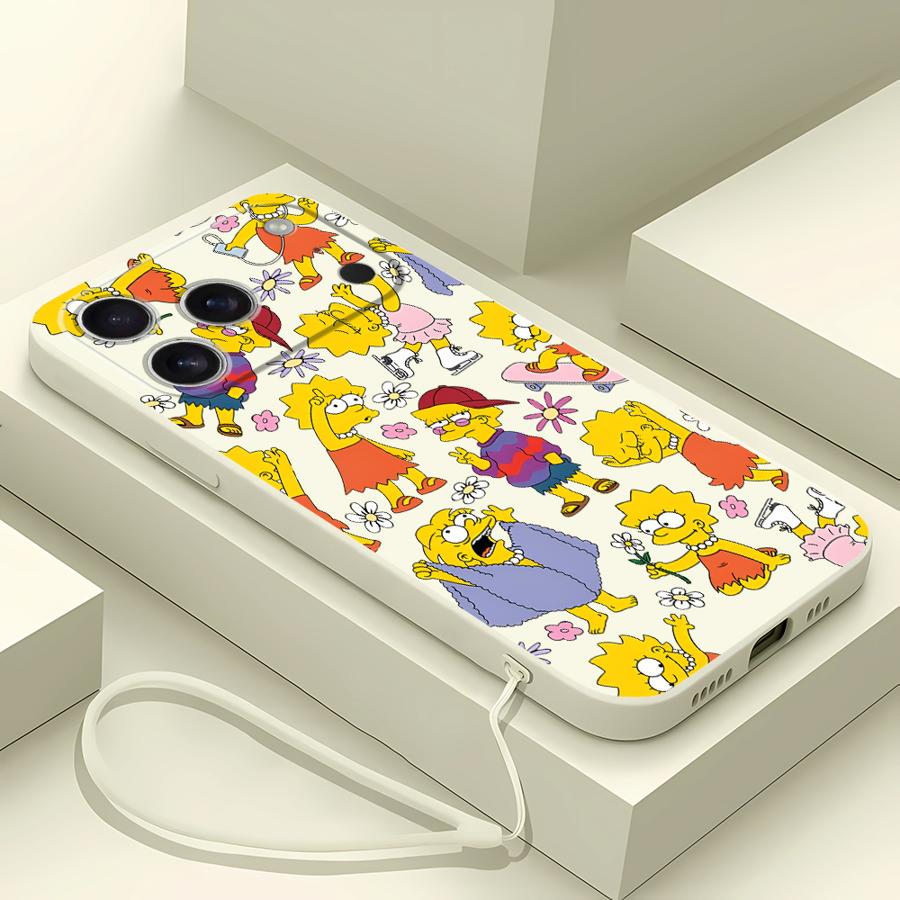 The Simpsons Lisa Case for App - Lanyard Anime Logo のレビューと価格