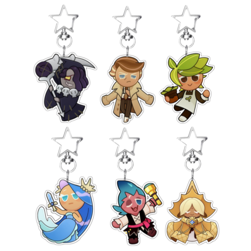 6Cm Acrylic Keychain for Cooki - Anime Kingdom Merchandise のレビューと価格