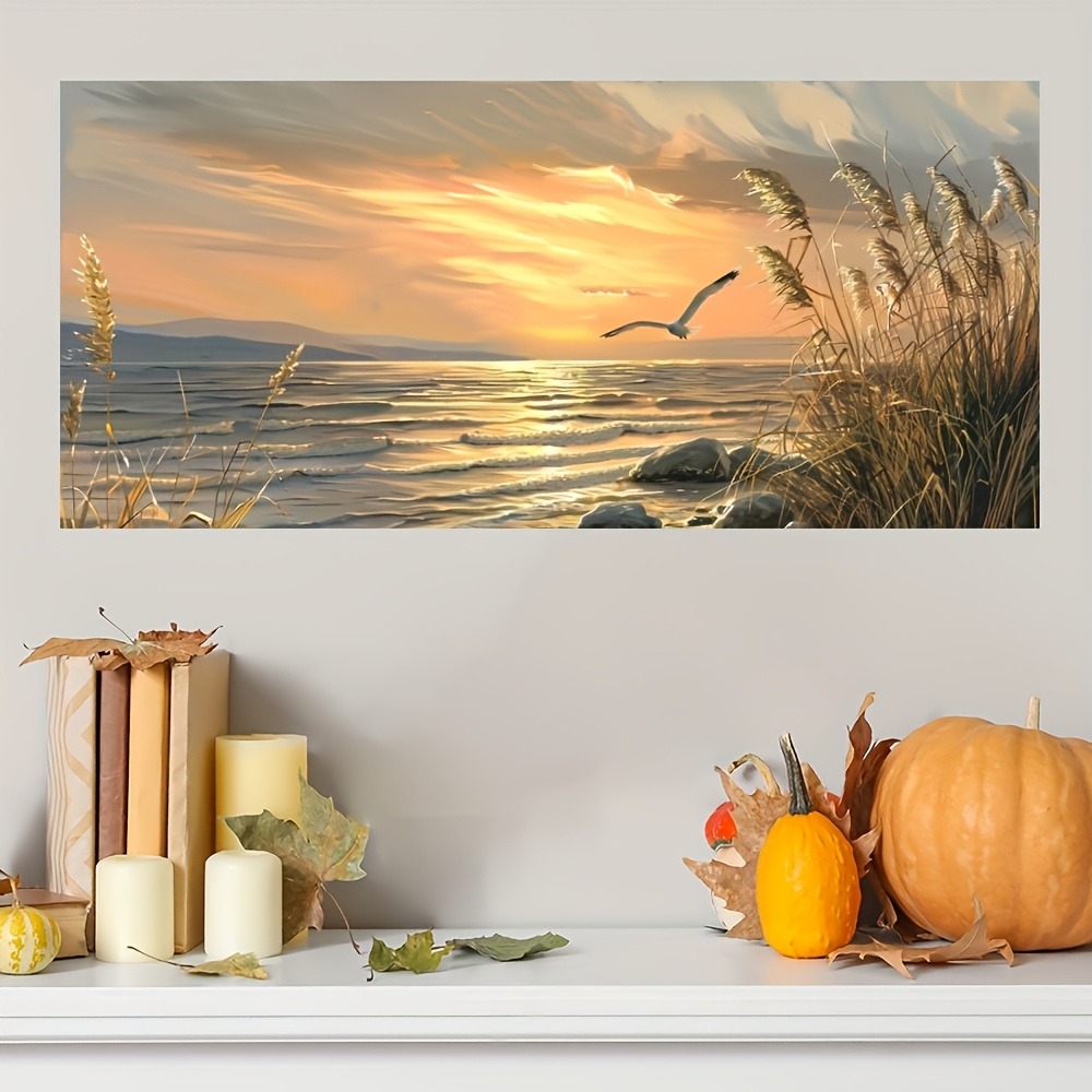 Sunset Beach Art canvas printe - Art Print Framed のレビューと価格