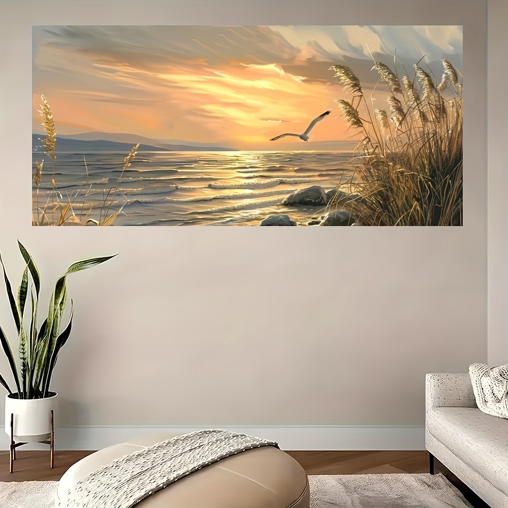 Sunset Beach Art canvas printe - Art Print Framed のレビューと価格