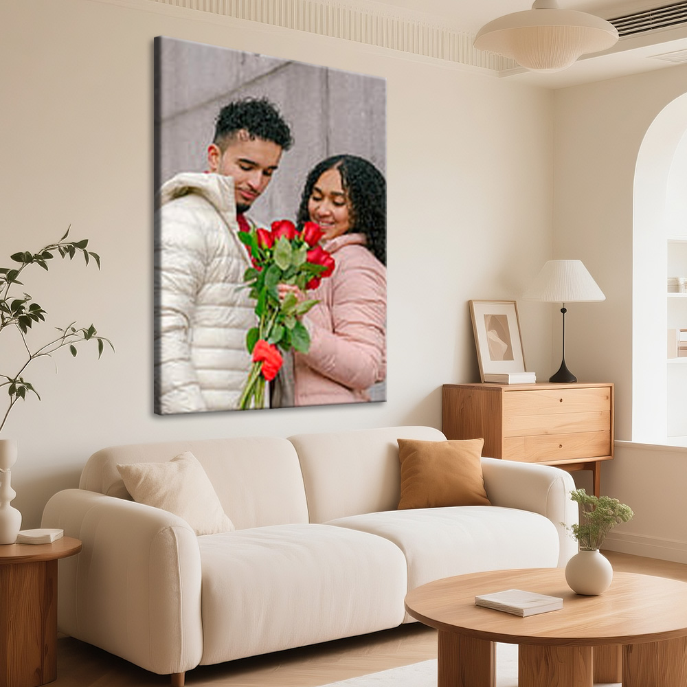1 Pc Customized Photos on Canv - Art Print Framed のレビューと価格