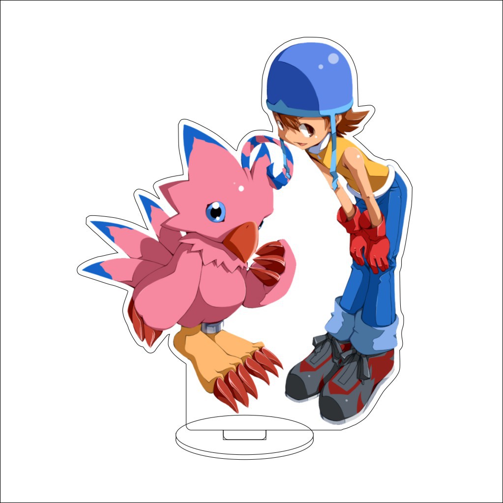 16CM Anime Digimon Piyomon Yag - Acrylic Stand Figure のレビューと価格
