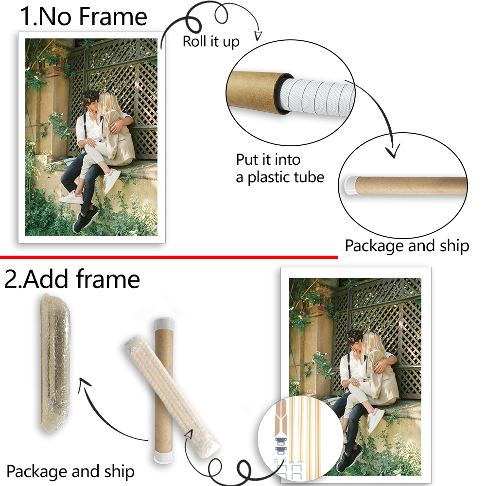 1 customized photo canvas, opt - Art Print Framed のレビューと価格