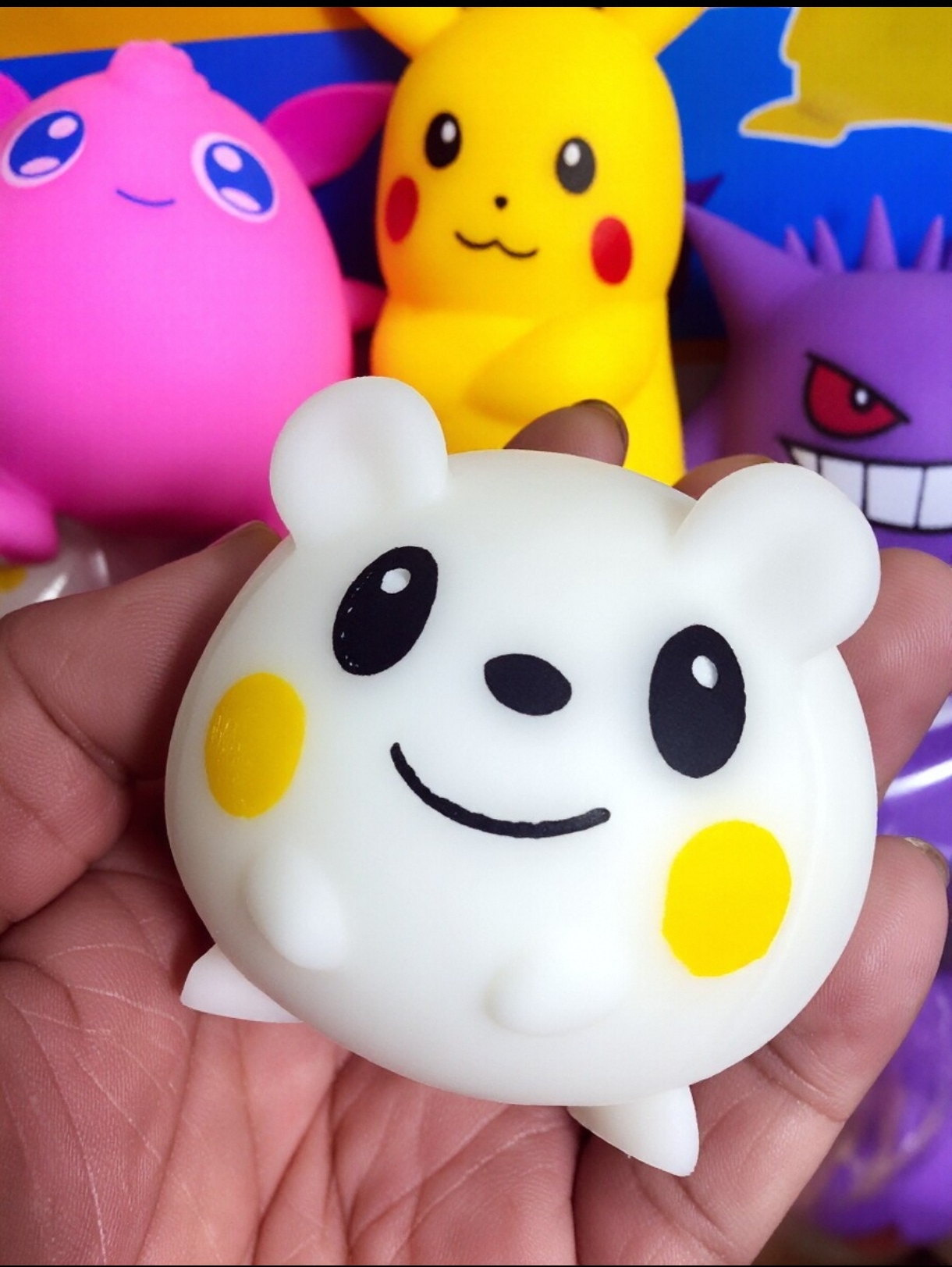 Cute Pikachu Gengar Bear Squis - Pokemon Anime Merchandise のレビューと価格