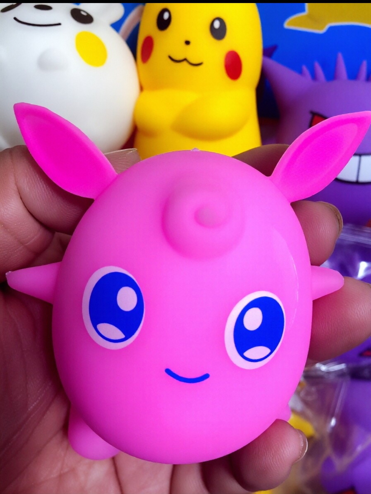 Cute Pikachu Gengar Bear Squis - Pokemon Anime Merchandise のレビューと価格