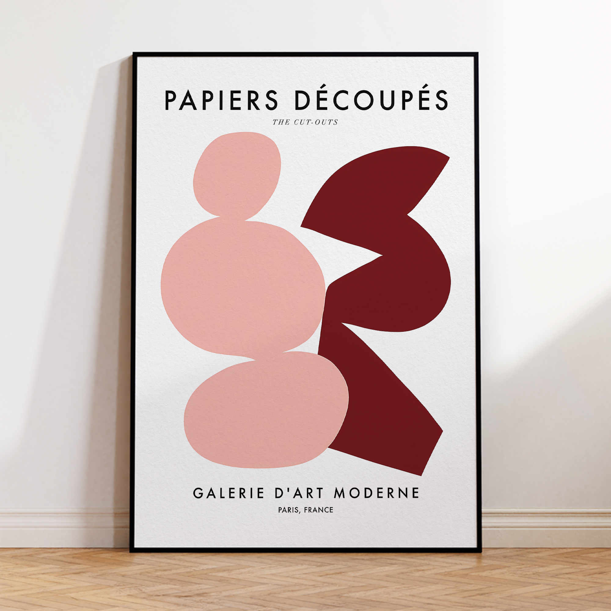 Modern Papiers Decoupes - Gale - Art Print Framed のレビューと価格