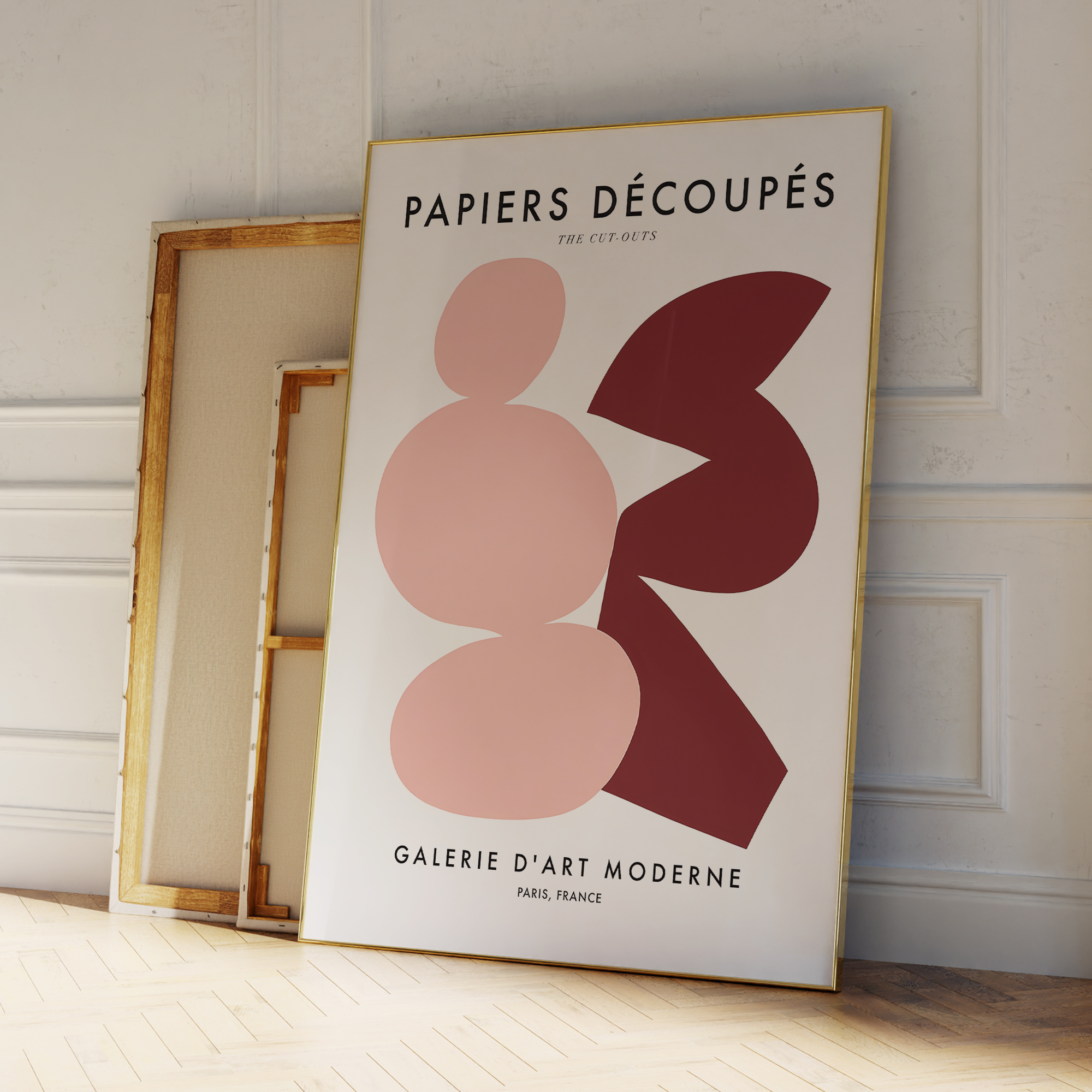 Modern Papiers Decoupes - Gale - Art Print Framed のレビューと価格