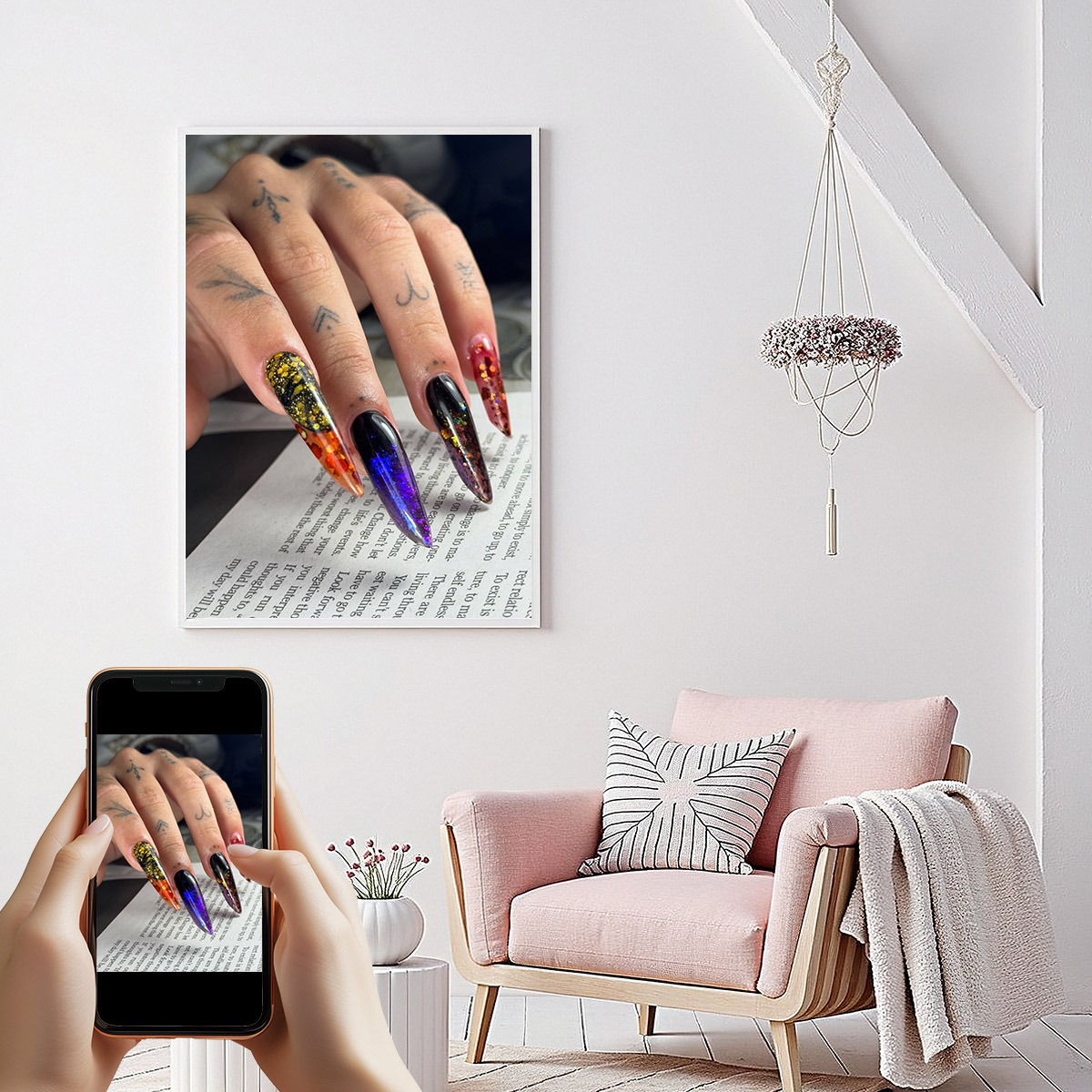 custom photo 1pcs HD printing  - Art Print Framed のレビューと価格