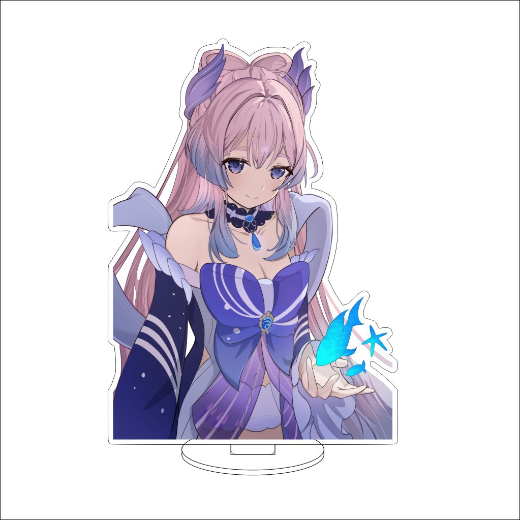 16CM Anime Game Genshin Impact - Acrylic Stand Figure のレビューと価格