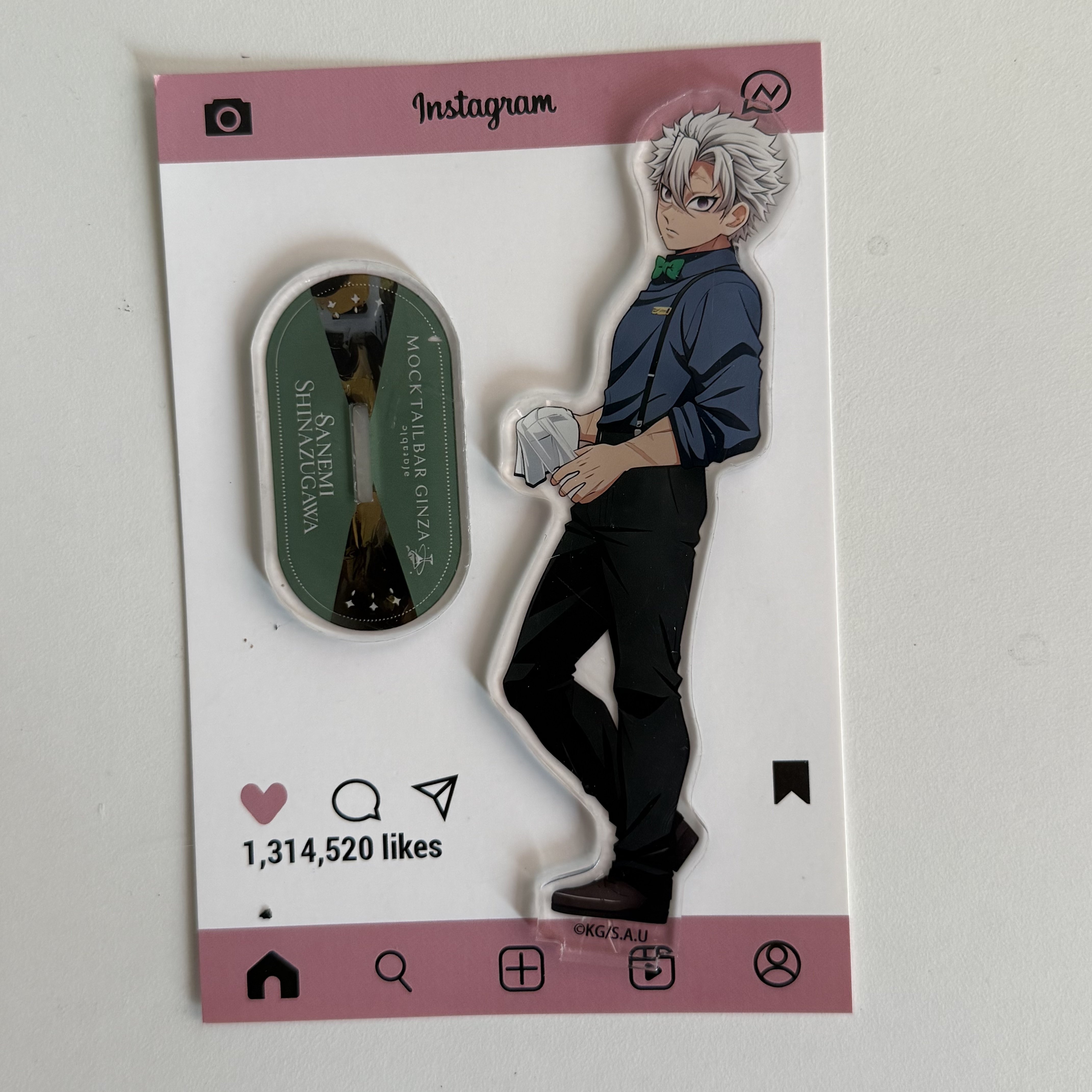 Anime Peripherals Bartender Gi - Acrylic Stand Figure のレビューと価格