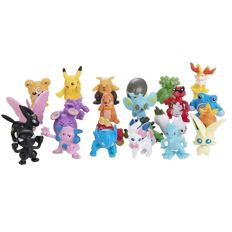 24pcs Pokemon Action Figure Pi - Pokemon Anime Merchandise のレビューと価格
