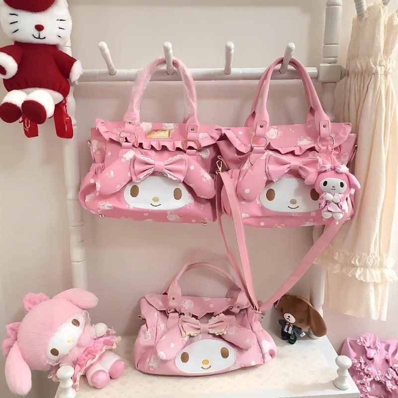 My Melody Cartoon Cute Shoulde - Anime Tote Bag のレビューと価格