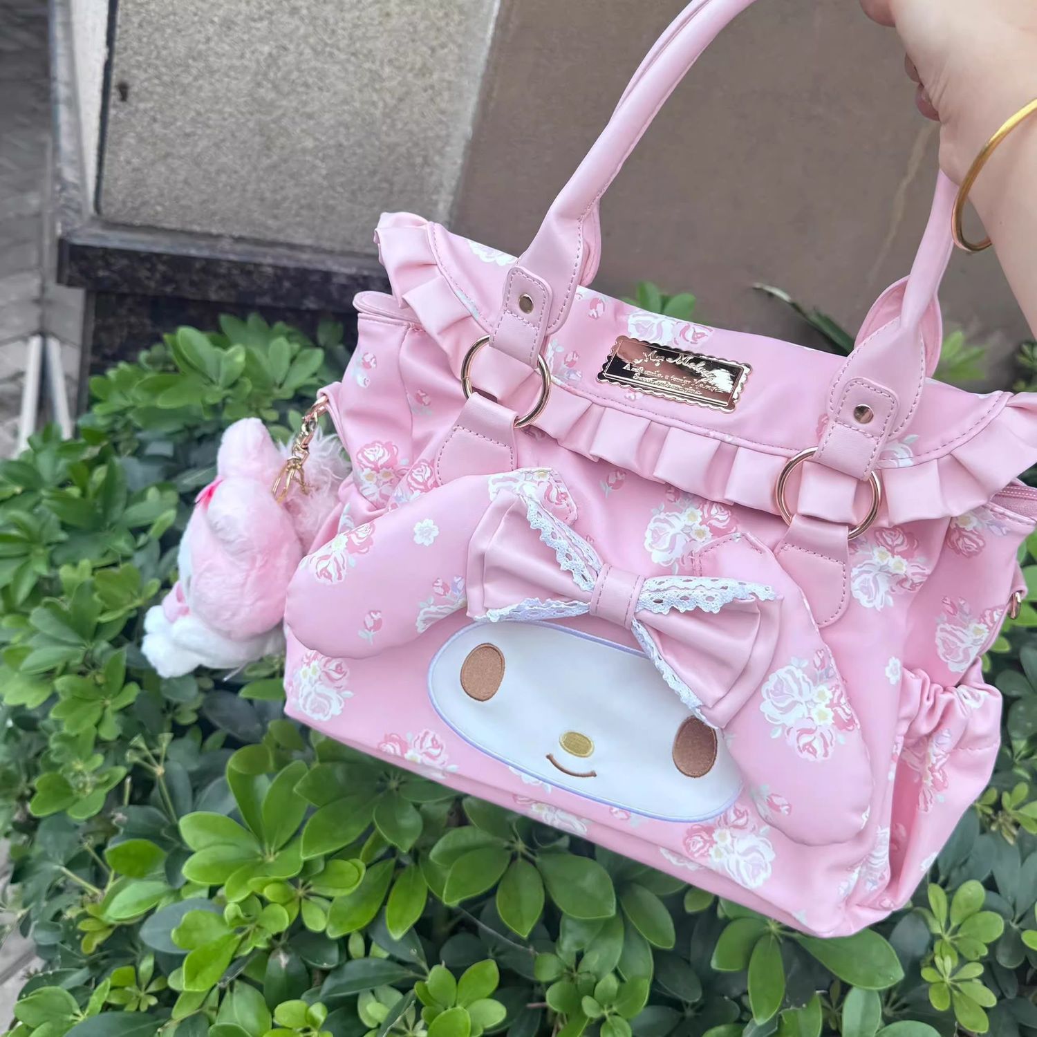 My Melody Cartoon Cute Shoulde - Anime Tote Bag のレビューと価格