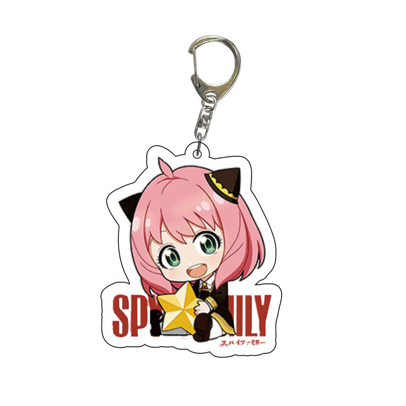 Spy x Family Acrylic Keychain  - Anime Cosplay Merchandise のレビューと価格