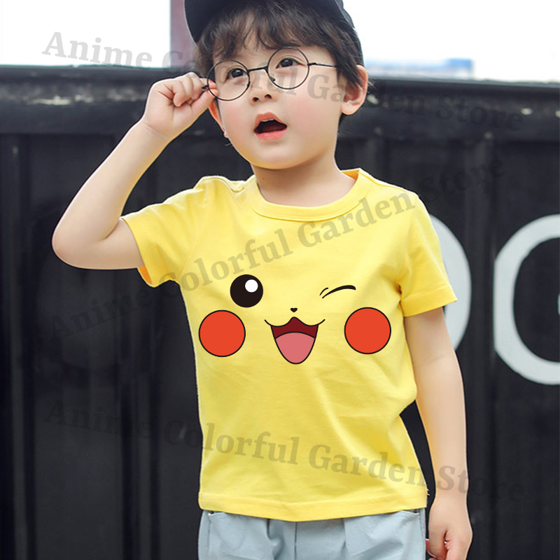 Pokemons Yellow Cute Short-sle - Pokemon Anime Merchandise のレビューと価格