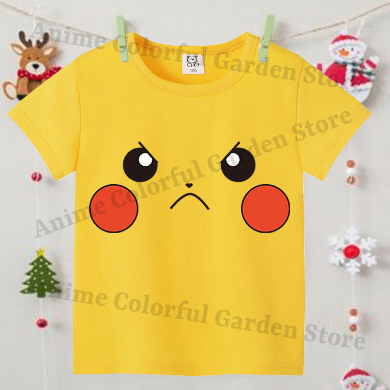 Pokemons Yellow Cute Short-sle - Pokemon Anime Merchandise のレビューと価格
