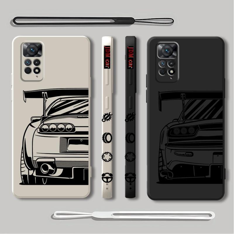 JDM Dream Car Phone Case for X - Lanyard Anime Logo のレビューと価格