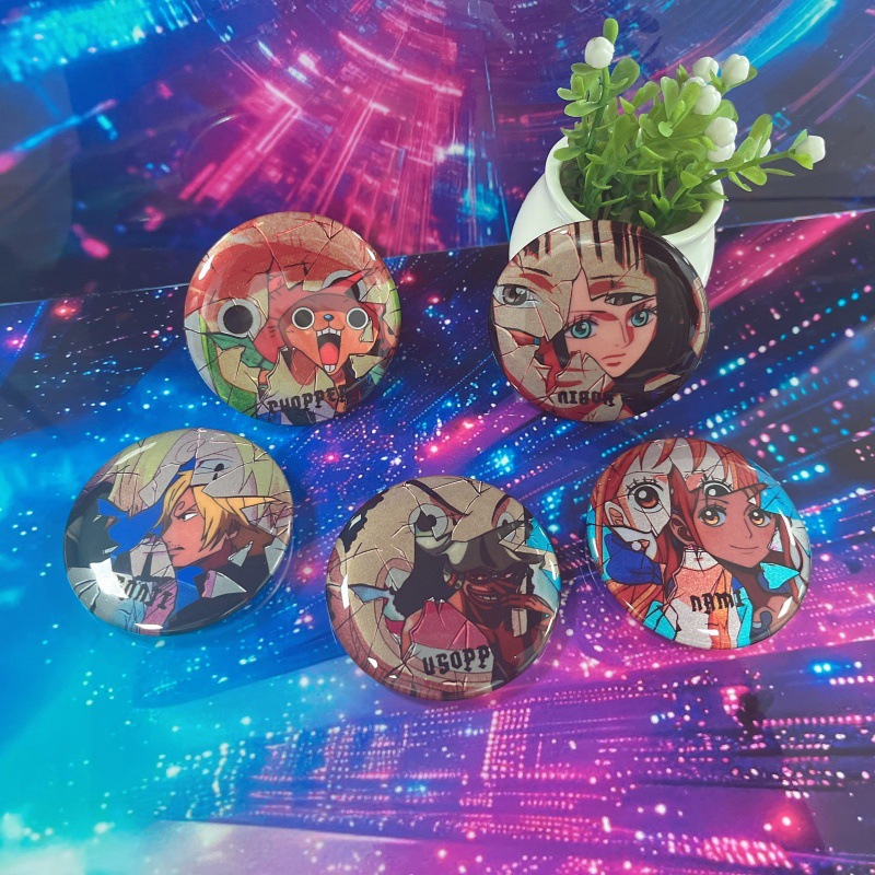 One Piece Anime Badge Pins Luf - Anime Cosplay Merchandise のレビューと価格