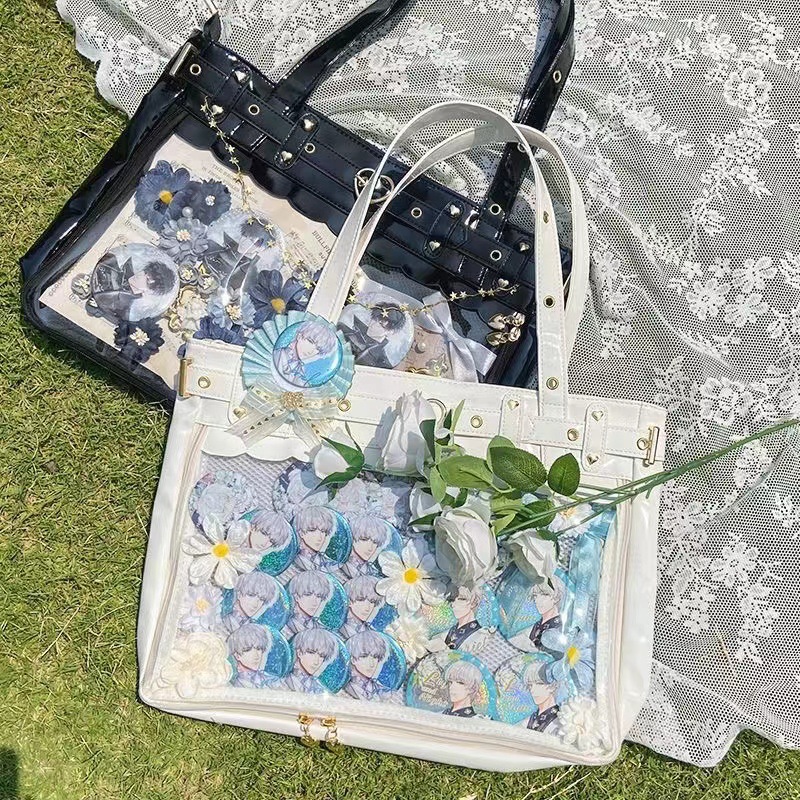 New Original Niche Design Girl - Anime Tote Bag のレビューと価格