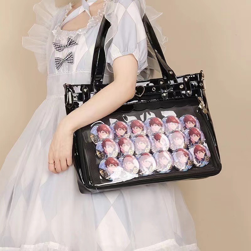 New Original Niche Design Girl - Anime Tote Bag のレビューと価格