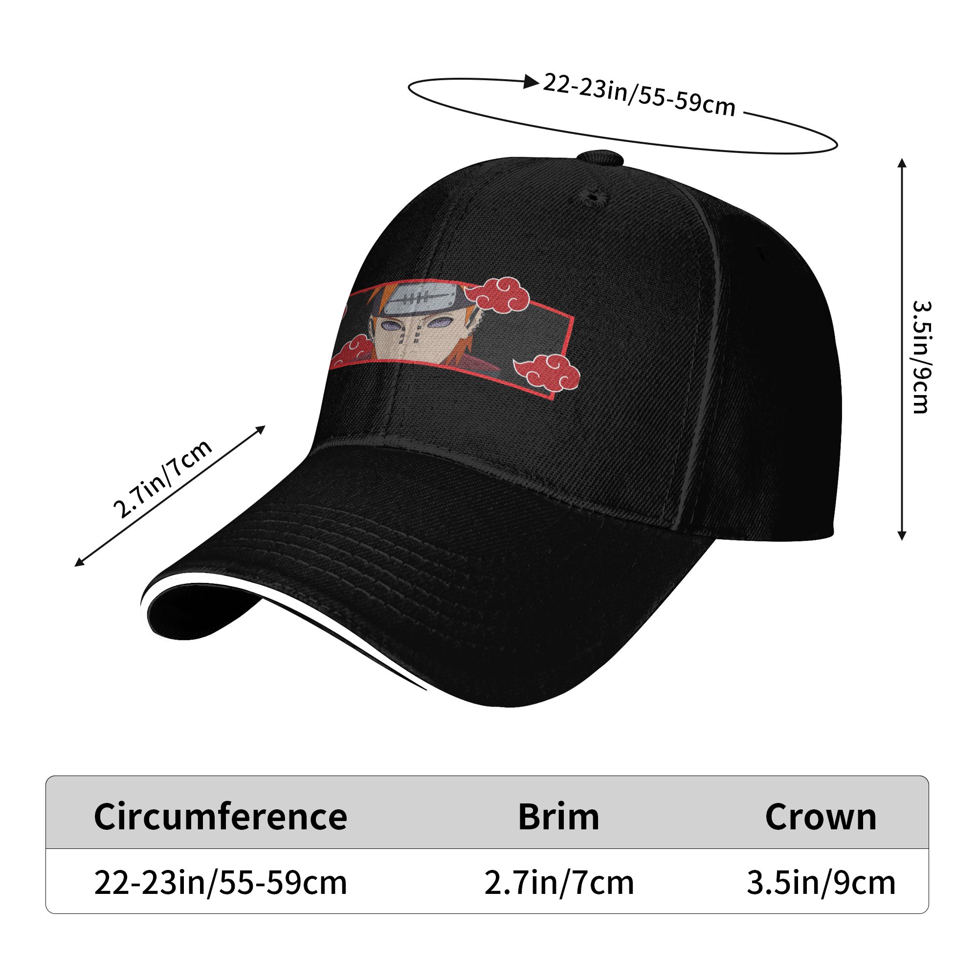 Baseball Cap Pain Nagato Merch - Unique Anime Merchandise のレビューと価格