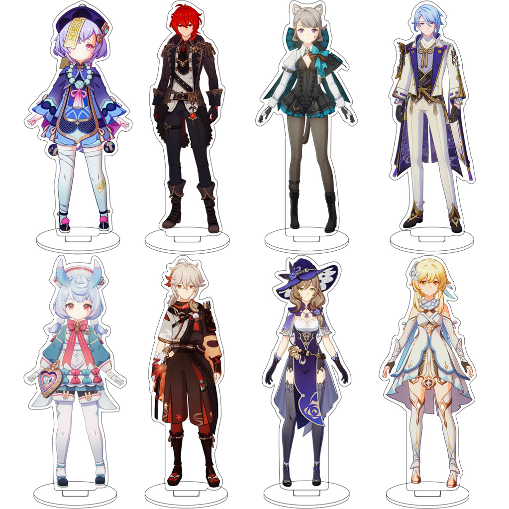 16CM Anime Game Genshin Impact - Acrylic Stand Figure のレビューと価格
