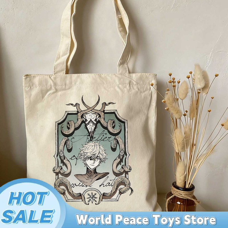 Japanese Witch Hat Atelier Can - Anime Tote Bag のレビューと価格