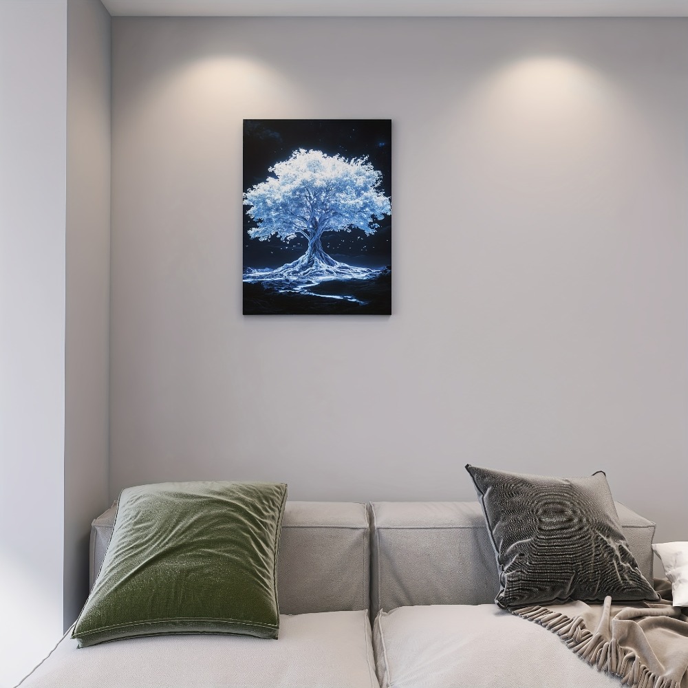 Tree of Life white canvas art  - Art Print Framed のレビューと価格