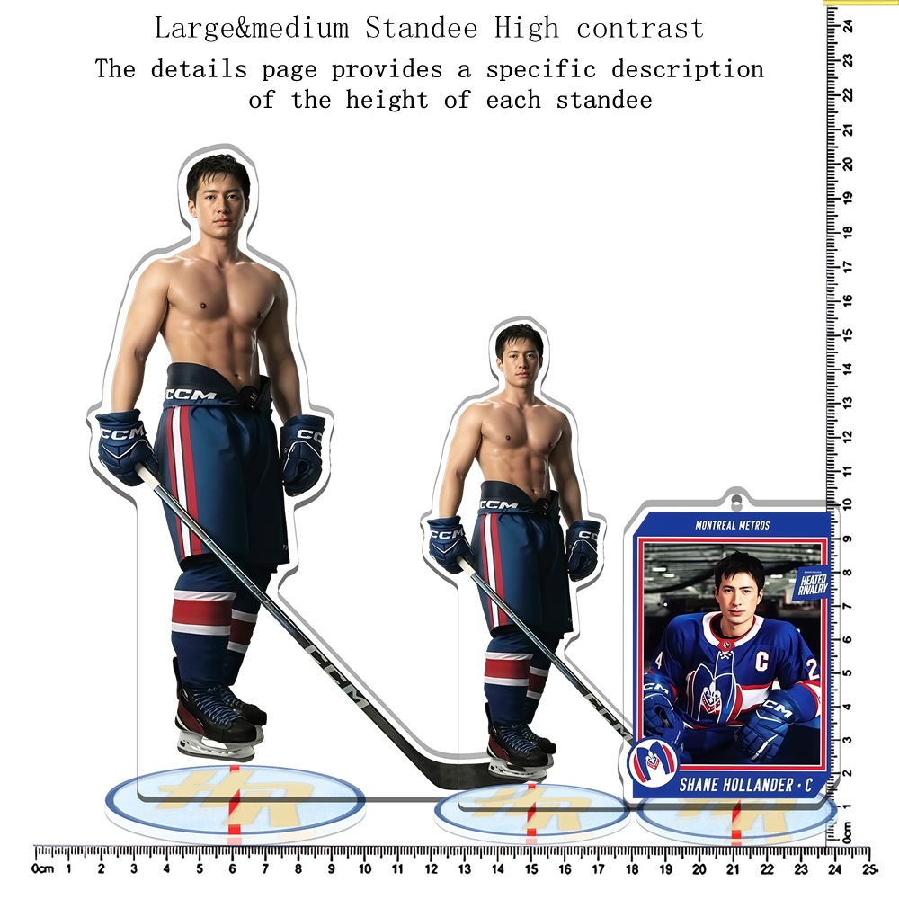 Heated Rivalry Figure Acrylic  - Acrylic Stand Figure のレビューと価格