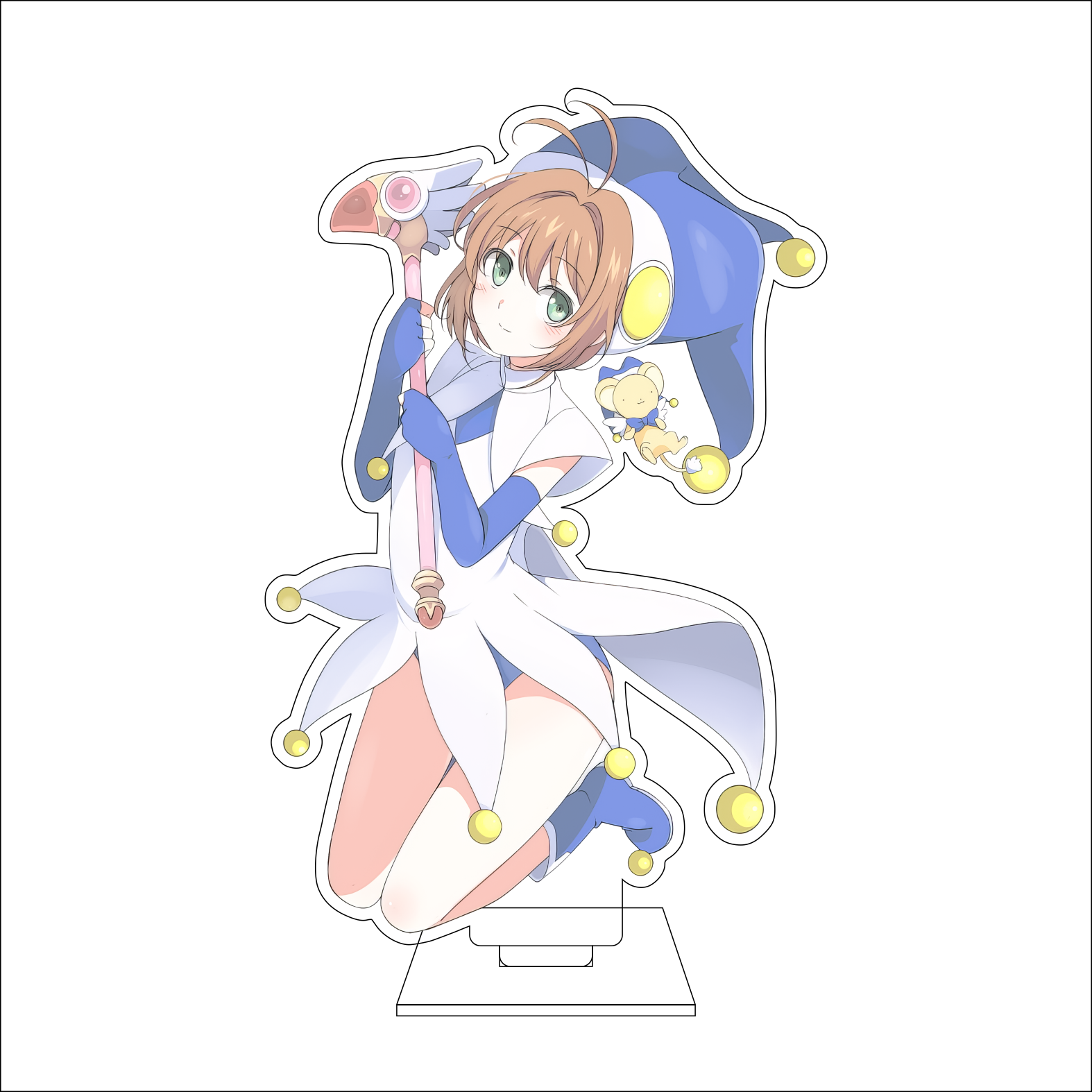 16CM Anime Cardcaptor Sakura C - Free Anime Merchandise のレビューと価格
